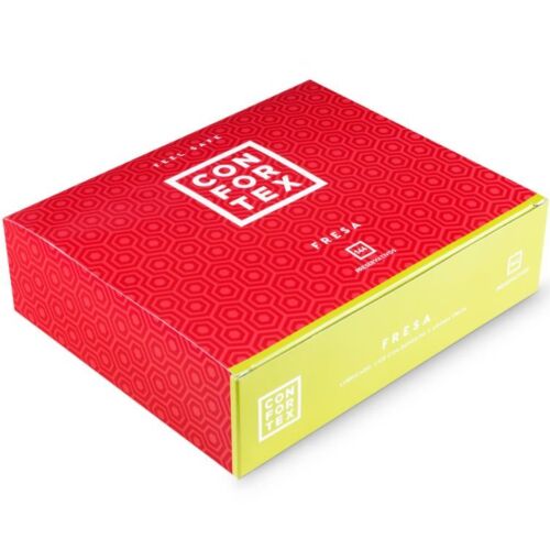 Kondomi Confortex Fresa 144 kpl hauska aromi