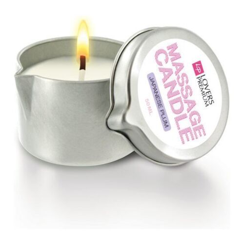Loverspremium vela de masaje aroma ciruela japonesa
