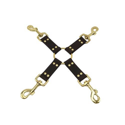 Raahditin Bound Nubuck Leather 4 Way Hog Tie