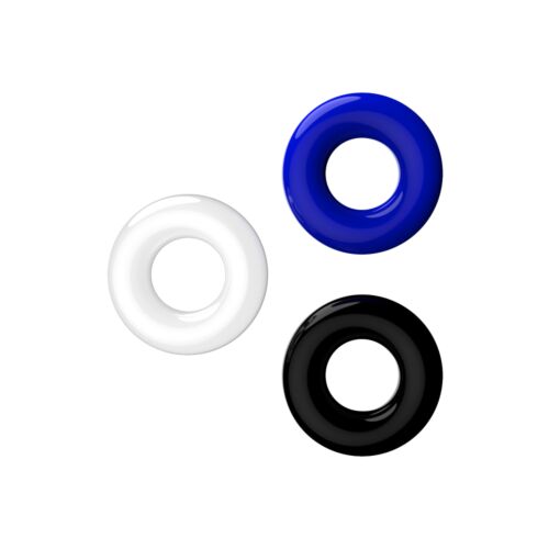 Rengas JoyRings Doughnut Cock Rings 3-Pack