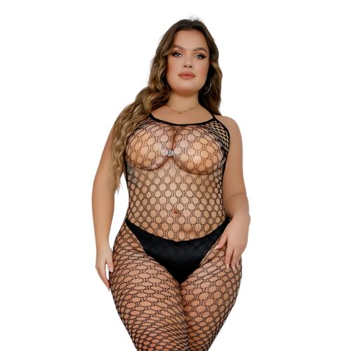 Bodystocking Lace Plus Size Koukku