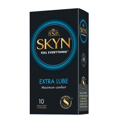 Kondomi Mates SKYN Extra Lubricated 10-pack