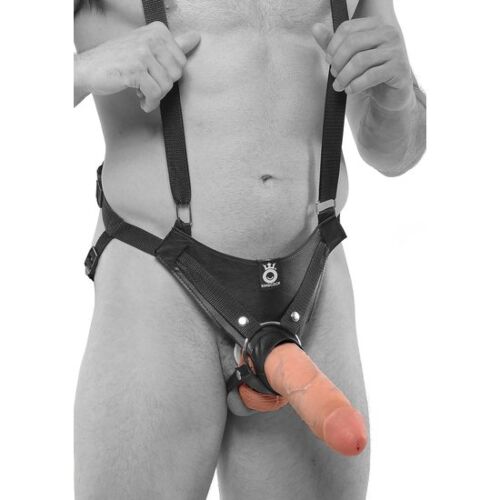 Hollow Harness KING COCK 25.5 cm tukijoilla