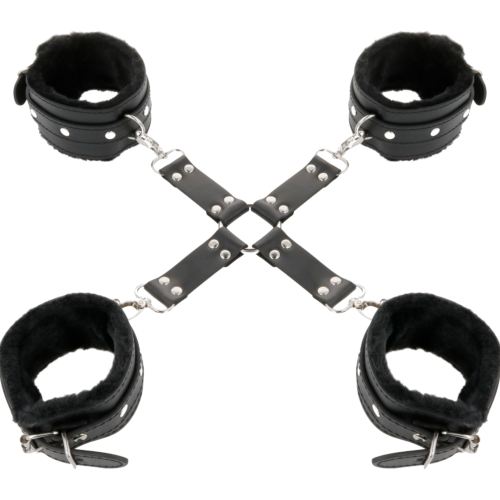Käsiraudat DARKNESS BONDAGE kättä ja jalkaa varten