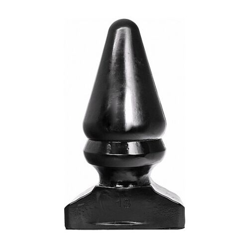 Anaalipistoke ALL BLACK 28,5 CM - Tehokas muotoilu