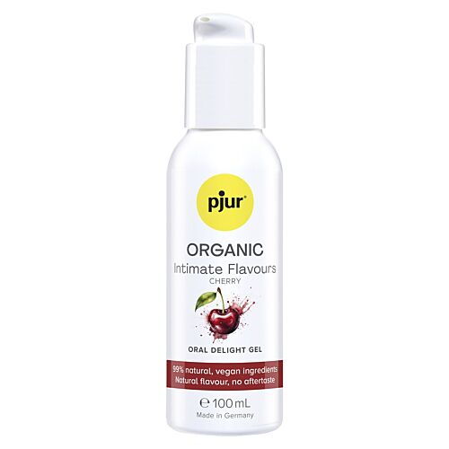 Pjur ORGANIC Intimate Flavours Cherry - maustettu intiimigeeli