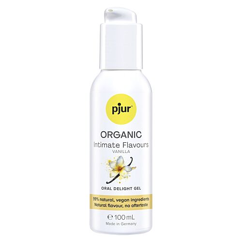 Maustettu intiimigeeli Pjur ORGANIC Intimate Flavours Vanilla