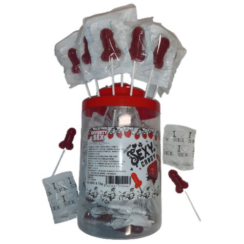 Karkki Fun Penismuotoiset Piruetat 50 kpl