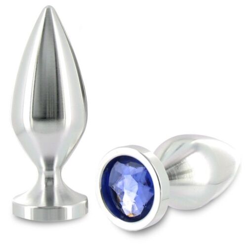Anaaliplugi METAL HARD Crystal Large 10.16cm