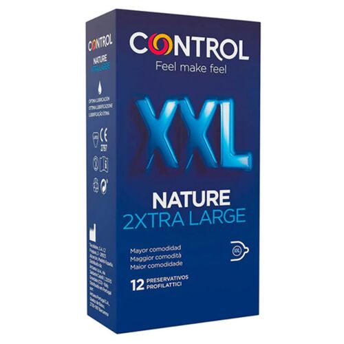 Kondomi Control Nature XXL laajempi ja mukautuva