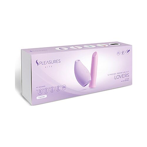 Pack Lovers Kit S Pleasures Kits Suction ja Vibraattori
