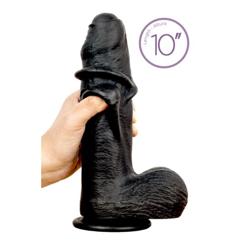 Dildo S Pleasures Realistic Paolo 10" - Hiperrealistinen muotoilu