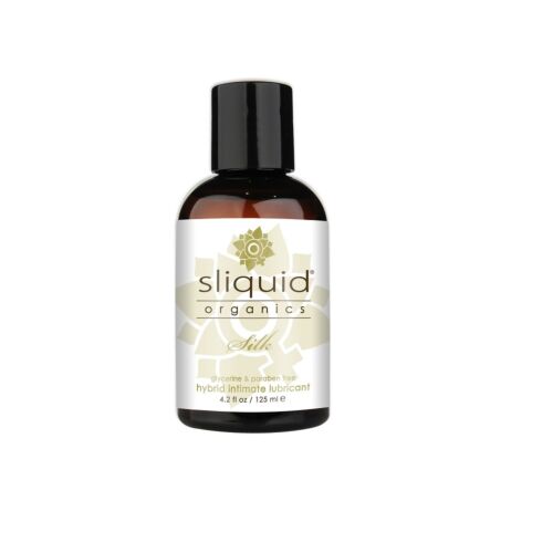 Liukuvoide Sliquid Organics Silk Hybrid 125ml