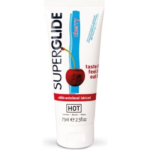 Liukuvoide Hot Superglide Kirsikka 75ml - makea nautinto
