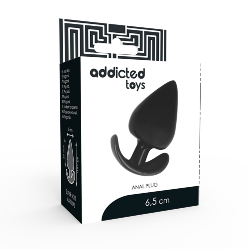 Anaaliväristin ADDICTED TOYS 6.5 CM - Pehmeä TPR