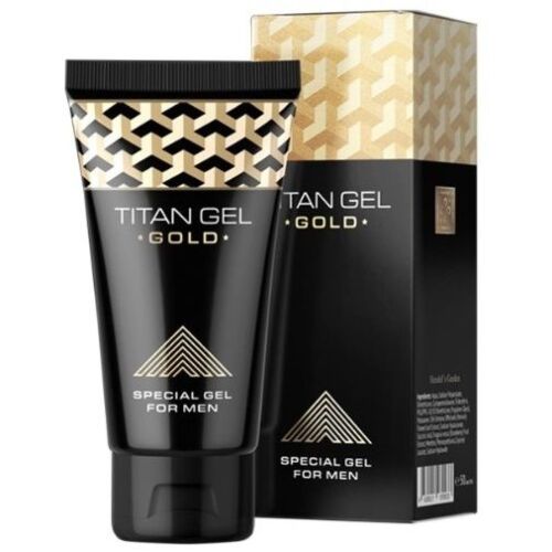 Öljy Titan Gel Gold Koon lisäämiseksi