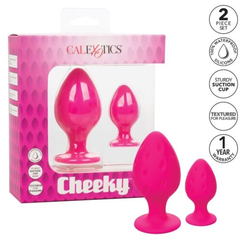 Anali Plug CaLexotics Cheeky Plugs ainutlaatuisella tekstuurilla