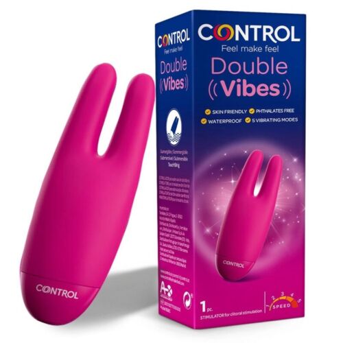 Vibraattori Control TOYS Double Vibes kaksoisstimulaatio