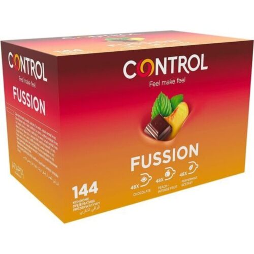 Kondomit Control Adapta Fussion - 144 kpl ja 3 makua