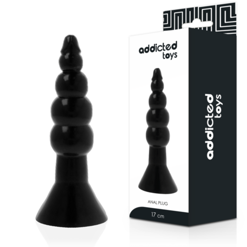 Anustappi ADDICTED TOYS 17 CM joustavalla muotoilulla