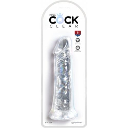 Dildo King Cock Clear 19.7 cm