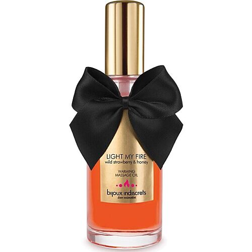 Hierontaöljy Bijoux Indiscrets mansikka 100 ml