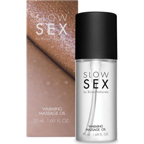 Öljy Bijoux SLOW SEX lämpövaikutuksella 50 ml