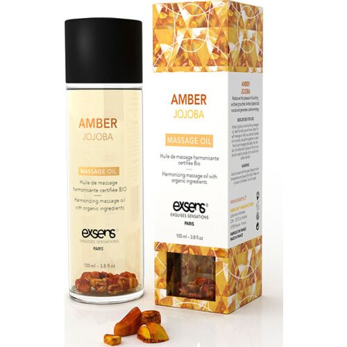 Öljy Exsens Stons Amber Jojoba - Rentouttava öljy hierontaan