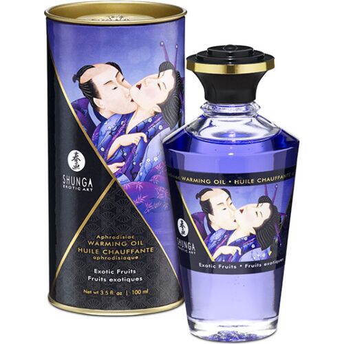 Shunga OILS öljy 100ml lämmittävä hedelmäinen maku