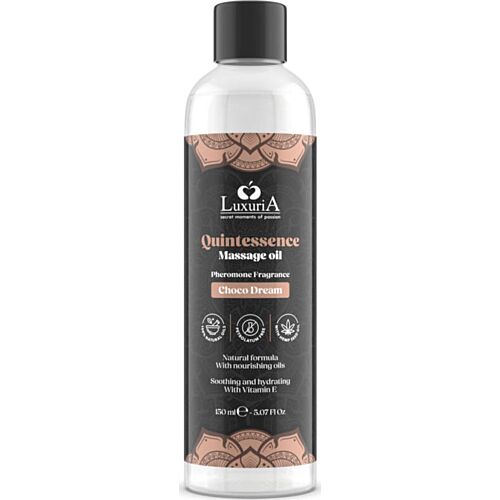 Intimateline Luxuria Chocolate -hierontaöljy 150 ml