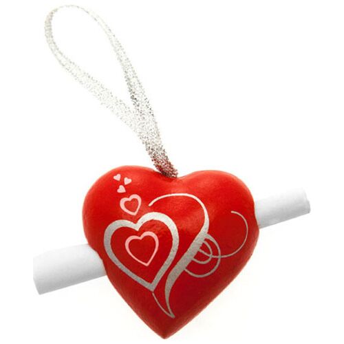 Adorno Tease & Please Sydänmuotoinen Koriste