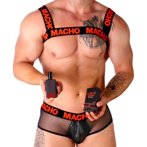 Tuoksu MACHO UNDERWEAR RUSH 30 ml energisellä avauksella