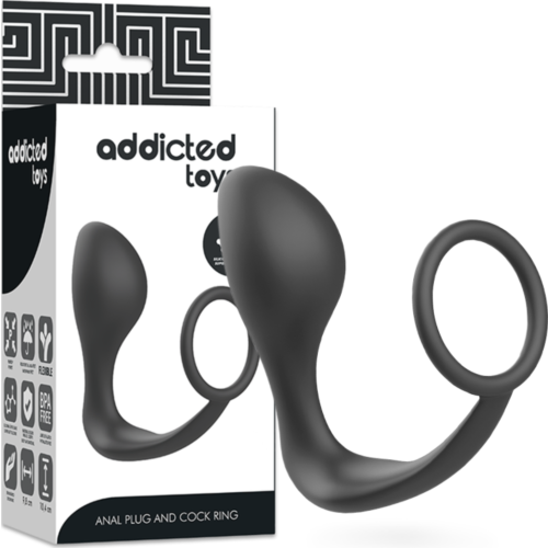 Anustappi ADDICTED TOYS Rengas ergonomisella muotoilulla