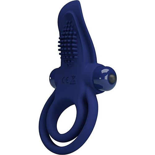 Vibraattori Pretty Love Bronson kaksoisrenkaalla