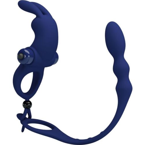 Vibraattori Pretty Love Ayad rengas ja plugi