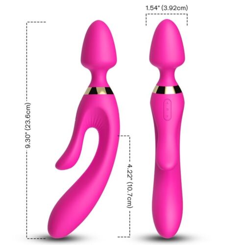 Vibraattori ARMONY - MASSAGER RABBIT FUCHSIA