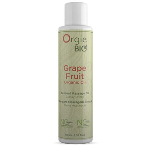 Öljy Orgie Bio Grapefruit 100ml luonnollisella pomeloaromilla