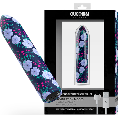 Vibraattori Custom Bullets Spring 10 tehoa