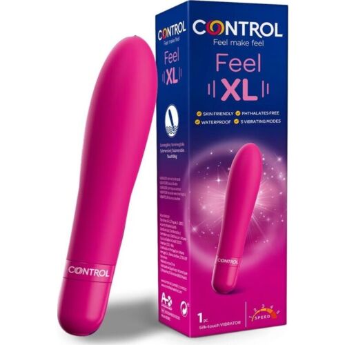 Vibraattori Control Feel XL | Pehmeä ja tehokas stimulaatio