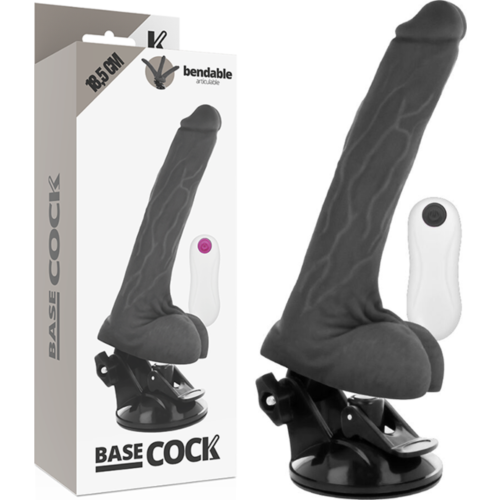 Vibraattori Basecock 18.5 cm mukautuva ja voimakas