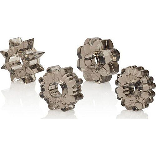 Anillos CALEXOTICS Basic Set 4 erilaista muotoa