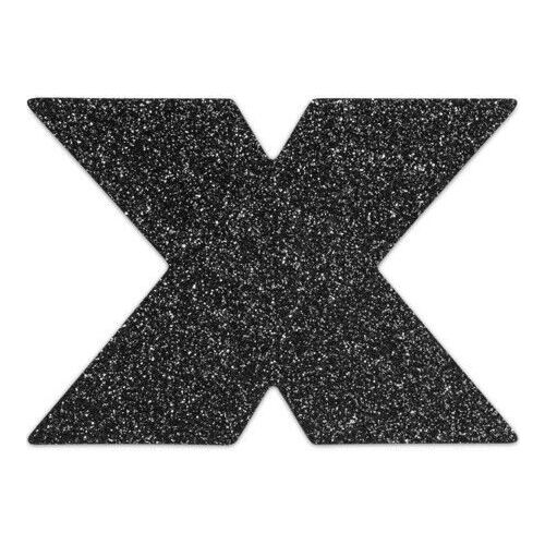 Nännipeitteet Bijoux Flash Collection Cruz Musta