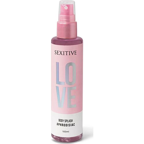 Body splash SEXITIVE Love - Afrodisiaaliset suihkeet päivittäin
