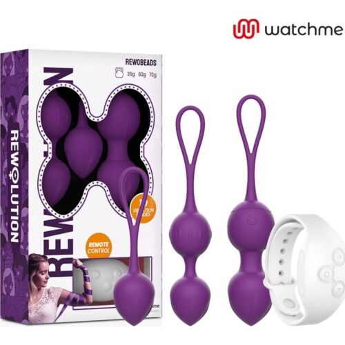 Vibraattori REWOLUTION REWOBEADS kauko-ohjauksella