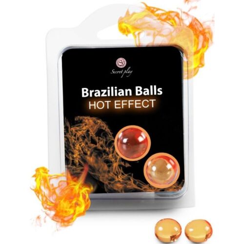 Liukuvoide SECRETPLAY Brazilian Balls lämpövaikutus