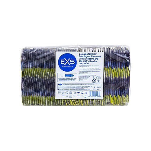 Kondomi Exs Bubblegum 100's maku