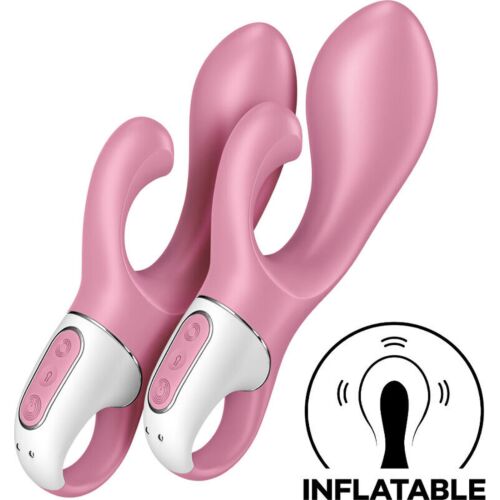 Vibraattori SATISFYER Air Pump Bunny 2 hinattava