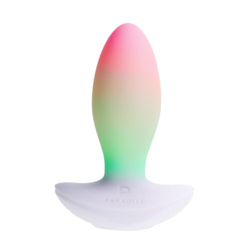 Vibraattori Paradise Pleasure Products The Plug RGB-valoilla