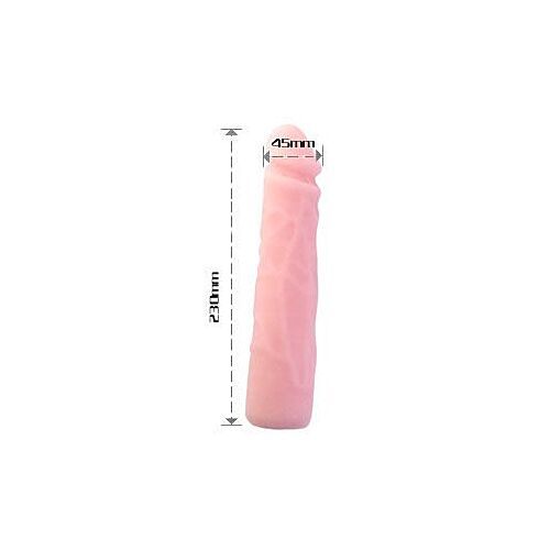Dildo BAILE 23 cm - realistinen silikoninen nautinto