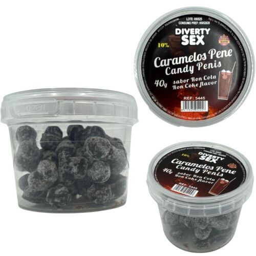 Karkki Vitsit Caramelos Divertidos - Ron Cola